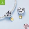 S925 Sterling Silver Love Eternal Family Beaded Accessories, Warm Family Beaded Bracelet