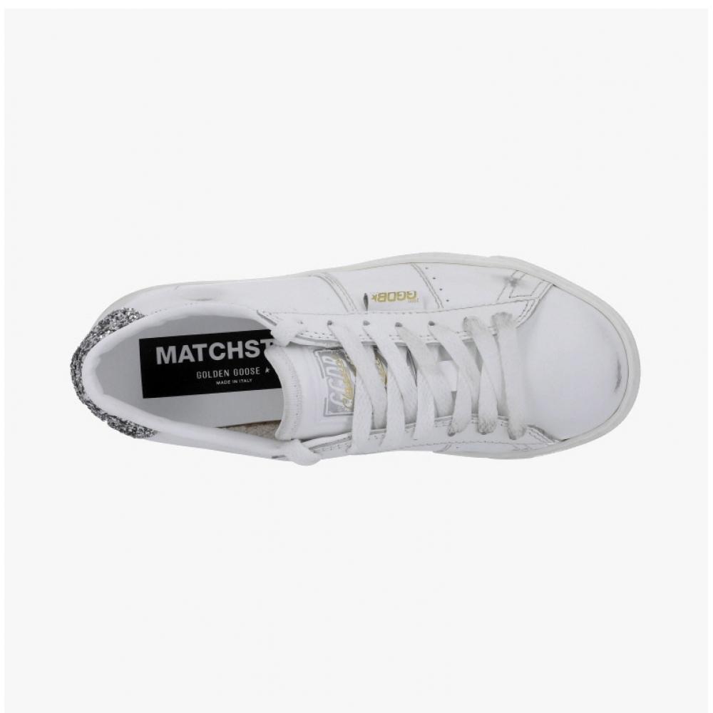 Golden Goose Gwf00796 F006378 10449 Match Star Glitter Tab Sneakers