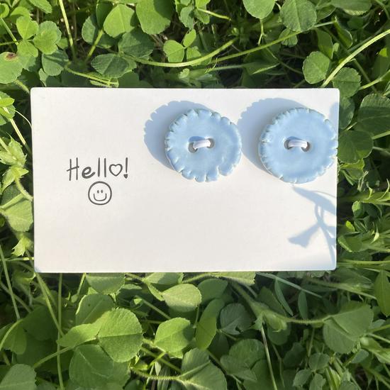 Rainbow Ceramic Button Fasteners for DIY Knitting & Doll Clothes (12/15mm)