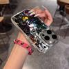 Gothic Patterns Raven Skulls Phone Case For IPhone 17 Air 16 15 14 13 12 11 Pro Pro Max Plus Transparent Soft Cover