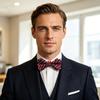 Herren Fliege Mehrere Musterdesigns Reichhaltige Farbe Rote Hochzeits-Halsbinde Leichte Business-Halsbekleidung Formelle Anlässe Bürokleidung