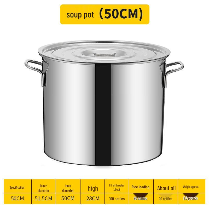 ShengJia Commercial Stainless Steel Multipurpose Pot with Lid