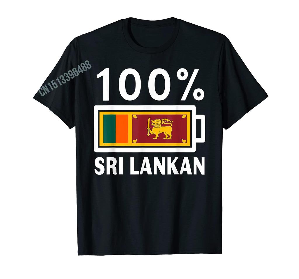Herren Damen T-Shirt Mehr Designs Vintage Sri Lanka Sri-Lanka-Flagge Stolz T-Shirt Tops Tees