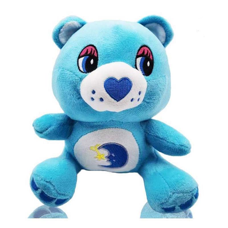 

Плюшевая игрушка Мишки Заботы Мишка Весельчак Подарок для детей Фигурка Украшение синий