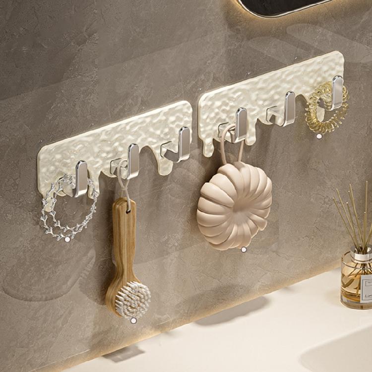 Multipurpose Adhesive Mount Hook Sturdy Organization Tool for Door Wall Cabinets Closet Storage