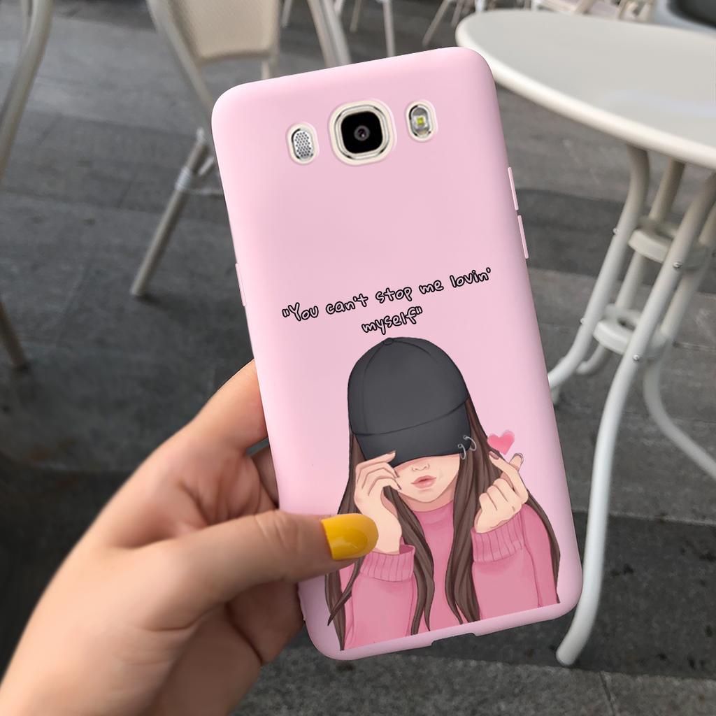 Lovely Phone Case For Samsung Galaxy J7 2016 Case Silicone Candy Cover Bumper For Samsung J7 2016 J710 J710H SM-J710F Soft Cases
