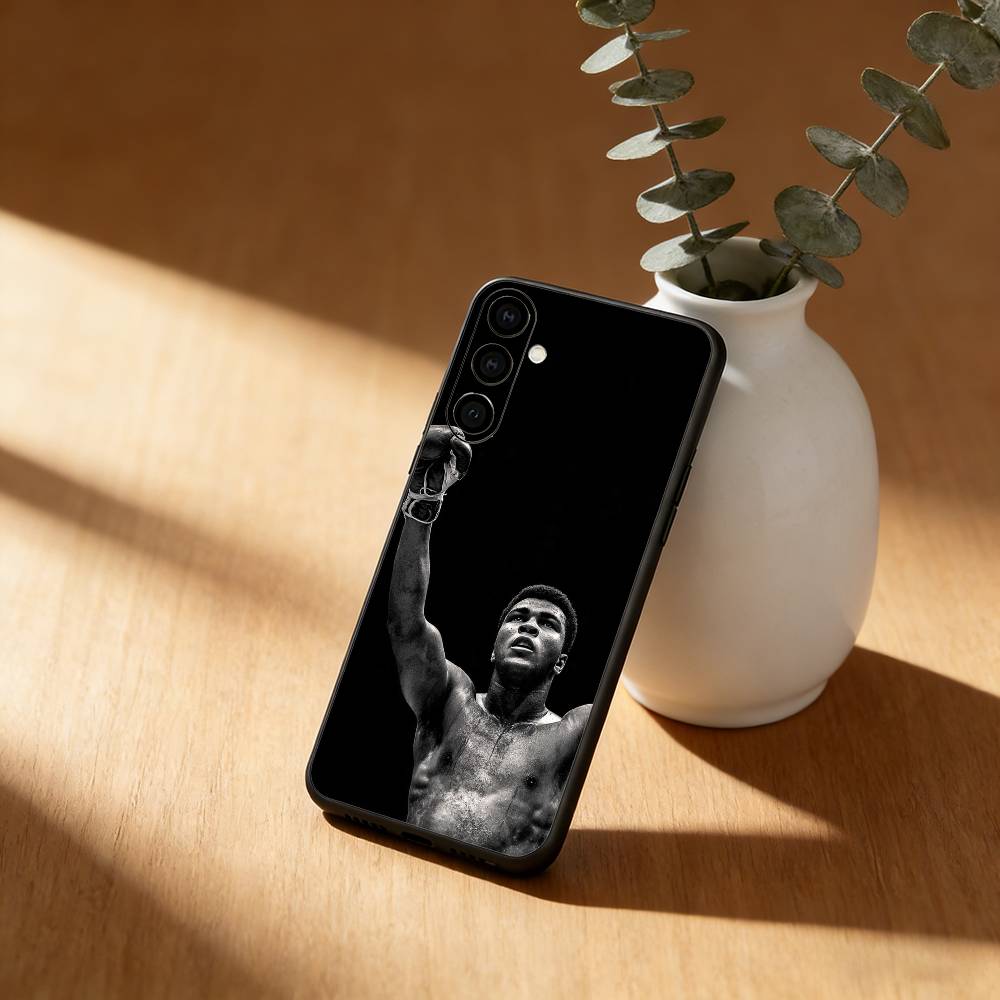 Boxing M-Muhammad Ali Phone Case For Samsung Galaxy A20,21s,22,31,32,52,53,72,73,80,91 Soft Black Shell
