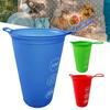 Squeeze Outdoor Sport Water Bottle Foldable Sports Water Cup 200ml Soft Drinking Cup for Outdoor Sports Marathons Cycling