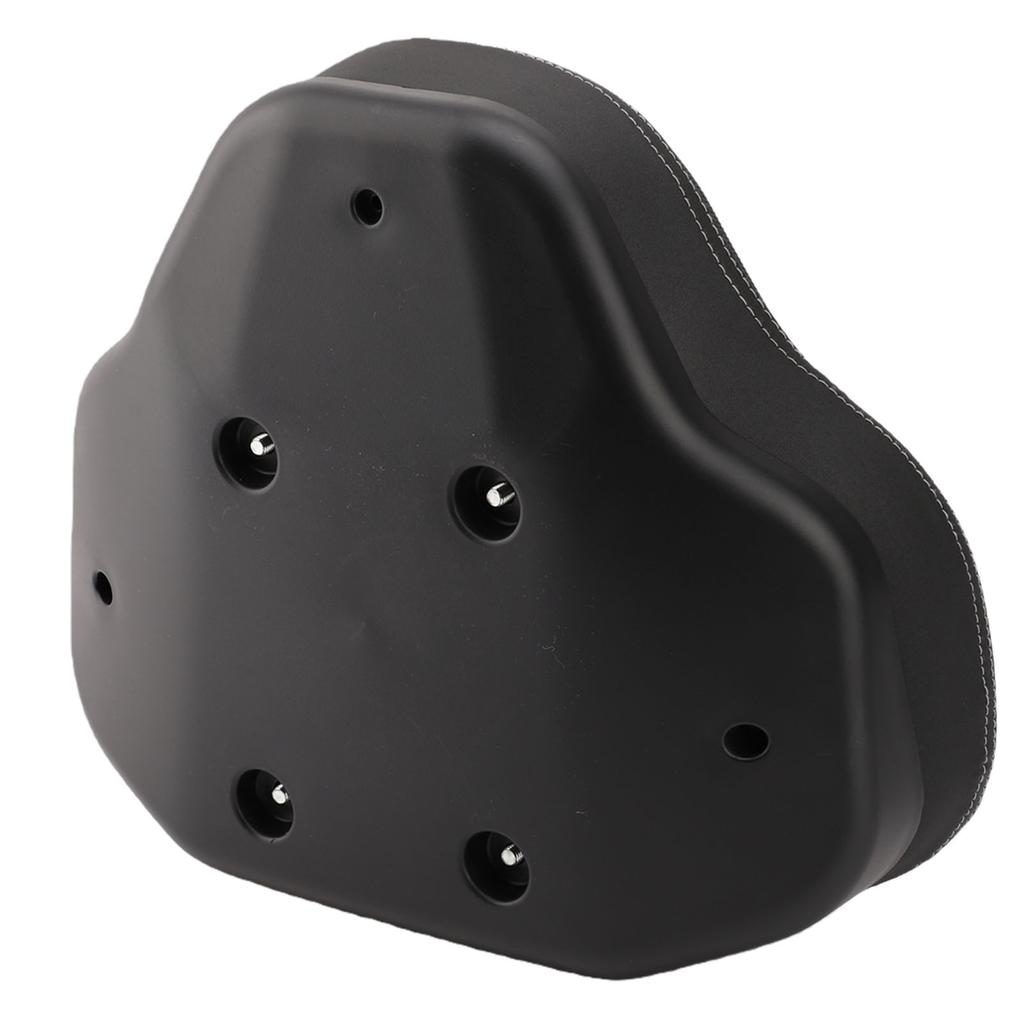 Motorcycle Rear Backrest Soft PU Leather Foam Universal Passenger Back Support Backrest for ATV Scooters Cruisers Mopeds