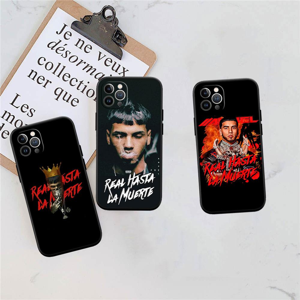 BF8 Anuel AA Soft Shell Phone Case for Xiaomi Xiaomi Poco M4 M5 M6 M7 X3 X6 X7 F8 Ultra Pro GT NFC