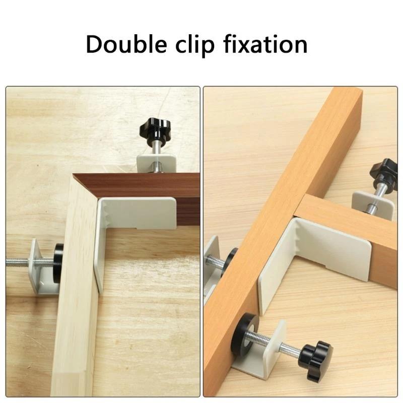Heavy Duty Quick Jaw 90Degree Corner Clamp Cabinet Drawer Installation Clamps .Y1QB