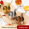 Minai 304 Edelstahl-Saucenschale mit Griff