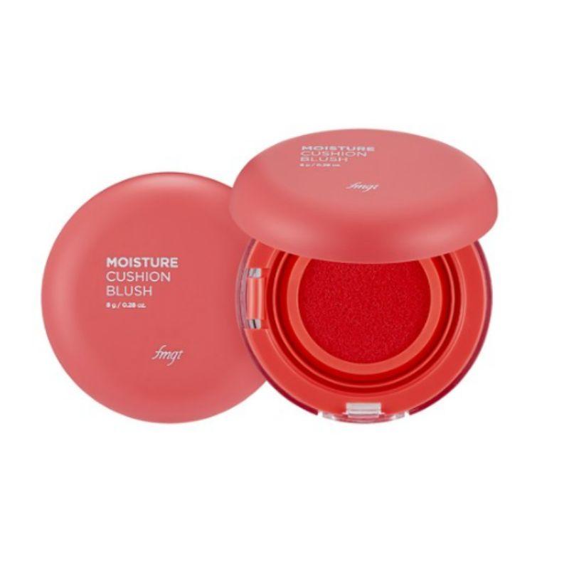 The Face Shop Moisture Cushion Blush 8g (01 Red / 02 Pink / 03 Coral / 04 Flash)