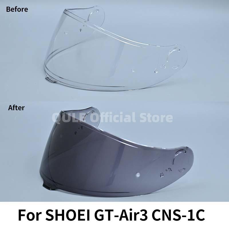 New GT Air 3 Photochromic Visor Shield for SHOEI CNS-1C CNS 1C GT-Air3 GT Air3 Gt Air 3 Motorcycle Helmet Lens Glass Viewfinder