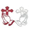 Crucifix Applaud Metal Cutting Die Paper Art Cutting Templates Party Ornaments