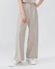 Ramu Studio Denzel Setup High-Waisted Wide Slacks Stone Denzel09Sn