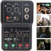 USB Interface Audio Mixer Console 2 Channels USB Sound Card Sound Mixing Board  Music Production