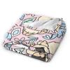 Cartoon Pokemon  Blanket Quality Soft Warm  Bedding Throws Winter Boy Girl Living Room Funny Bedspread