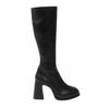I Saw It First Womens/Ladies Retro Platform Knee-High Boots