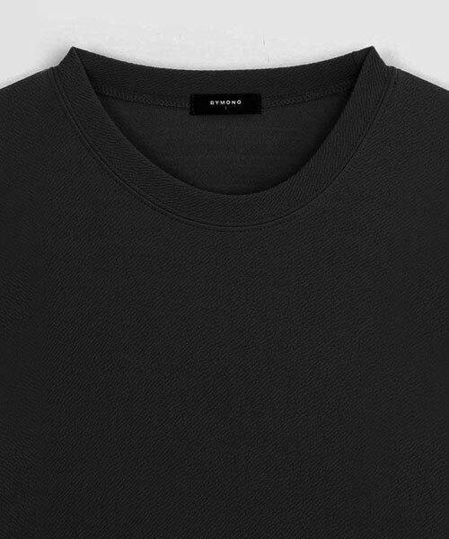 BYMONO [Big Sizes M-8Xl] Wrinkle-Free Automatic Tuck-In Basic Long Sleeve T-Shirt