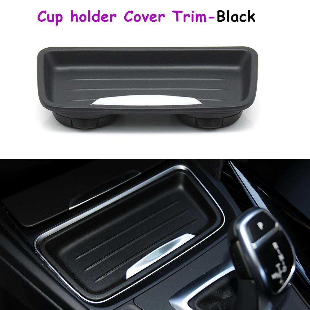 F30 F31 F34 F35 F80 F32 F33 F36 F82 Car Central Console Water Cup Holder Cover Storage Bottle Holder Tray Insert Cover For BMW