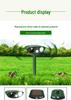 In-stock Multi-Functional Solar Ultrasonic Animal Repeller: Effective for Rats, Birds, Cats, and Dogs