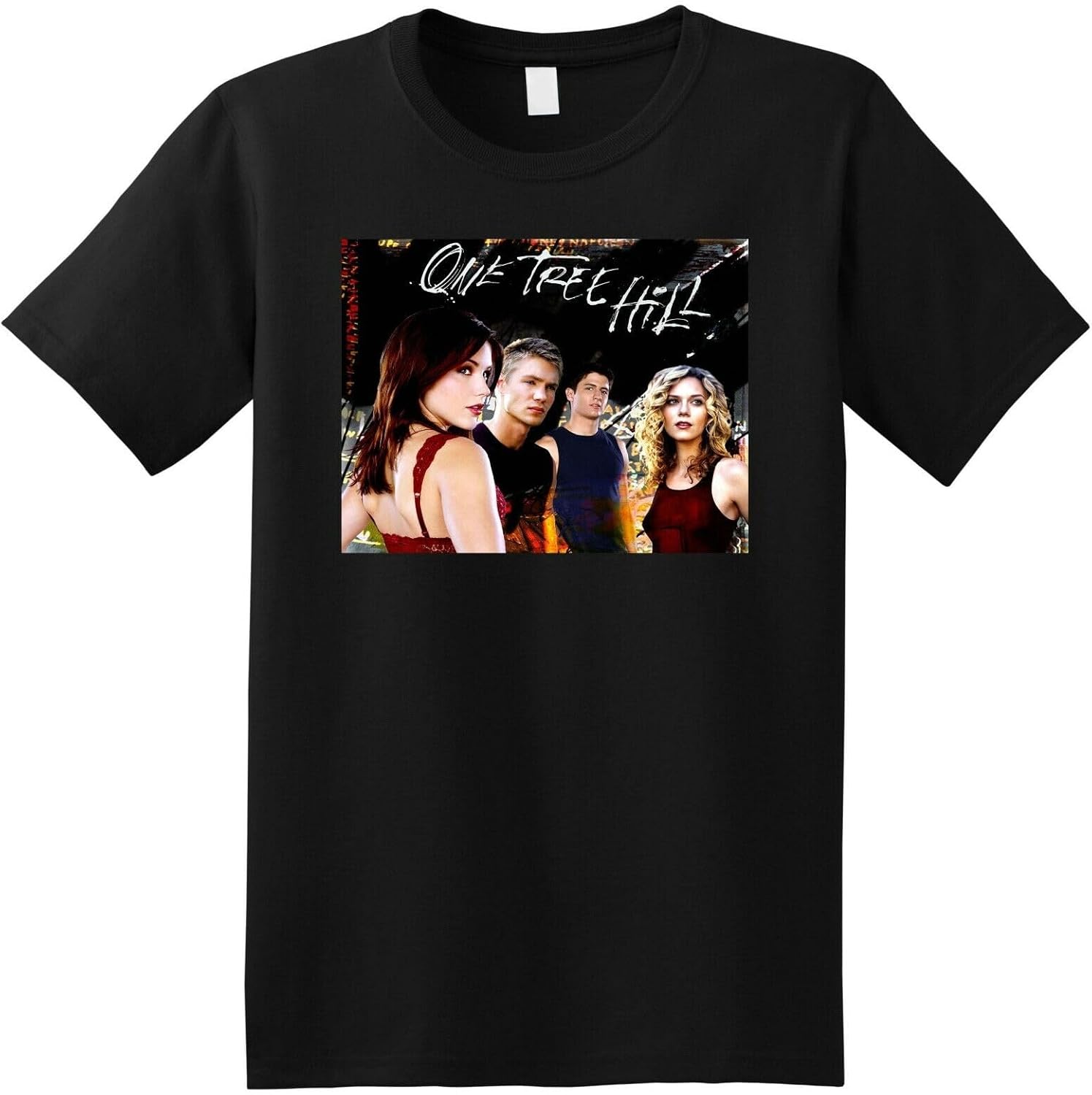 ONE Tree Hill T Shirt tv Show Season 1 2 3 4 Small Medium Large or XL M чёрный