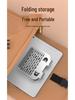 Universal Metal Foldable Desktop Stand for Phones & Tablets with Cooling Feature