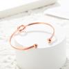 Fashion Knotted Open Bracelet for Women, Adjustable Simple Style, Temperament, Advanced Sense Bracelet for Women, Advanced Sense Batch