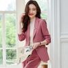 Women's Professional Double-Button Suit Set