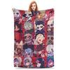 Super Soft BlanketChild Picnic Deads by Daylights Throw Blanket Flannel Bedspread For Bedroom Novelty Sofa Bed Cover