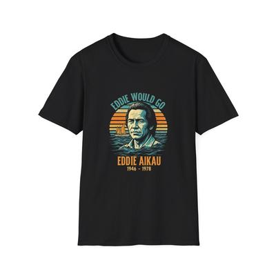 T-shirt Unisex Eddie Would Go, Maglietta da Surf Eddie Aikau per Uomo e Donna,