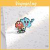 Alloy Cartoon Character Brooch In Vibrant Colors For Fashionable Winter 2024 Style