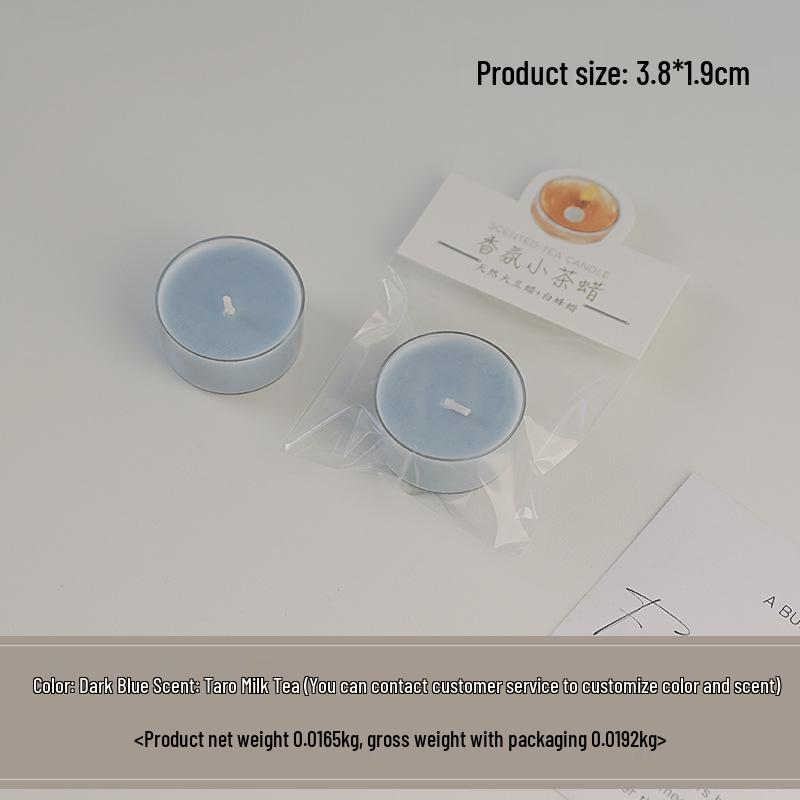 Colorful Heart-Shaped Scented Tealight Candles for Aromatherapy and Celebrations