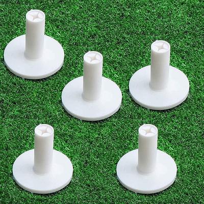 FINGER TEN Rubber Golf Tees for Mats Driving Range 5 Pack