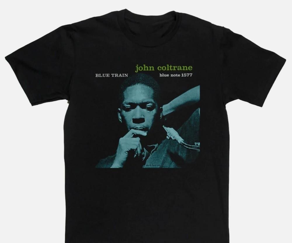 

Vtg John Coltrane Blue Train Tour Heavy Cotton Black Unisex Shirt 3XL