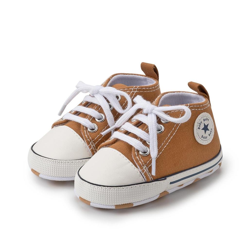 Hot-Selling Classic Canvas Baby Shoes: Soft Sole Toddler Walking Shoes