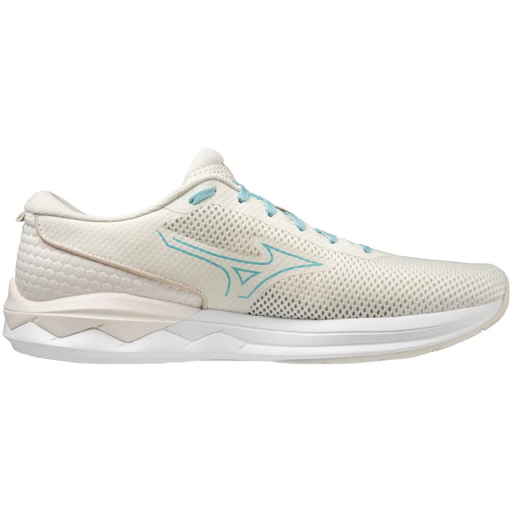 Mizuno Buty do biegania Wave Revolt 3 2E, Off-White/Niebieski/Biały, 27.0 cm,