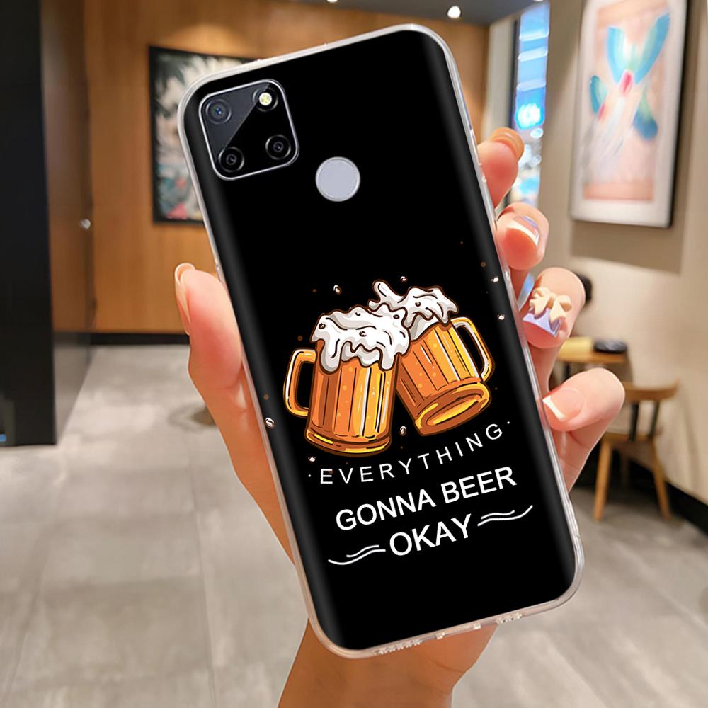 Case For Realme C25 C25s Coque Cute Cartoon Painted Soft Silicone Cover For OPPO Realme C25S C25 Cases Bumper RMX3195 RMX3197