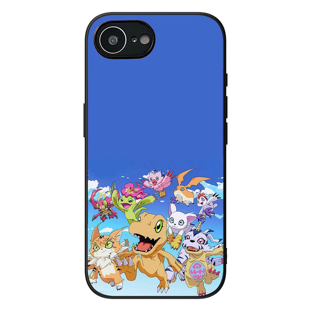 Digimons Adventure Digitals monster Phone Case for Apple iPhone 12 13 Mini XS 11 Pro Max 7 8 Plus + XR 8+ X SE 2020 SE3 Cover