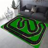 Interactive City Highway Road Rug Kids Car Toy Mat Non Slip Living Room Decor Sofa Rug Bedroom Educational Floor Carpet Playmat