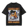 Anime Dragon Ball Printed Tshirt Mens and Womens Washed Tshirt High Quality Vintage Cotton Tshirt Harajuku Tops