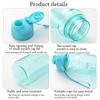 650ML Sports Water Bottle Portable Leak-proof Shaker Bottle Gym Drink Bottle with Lid and Straw Car Mug Drinkware