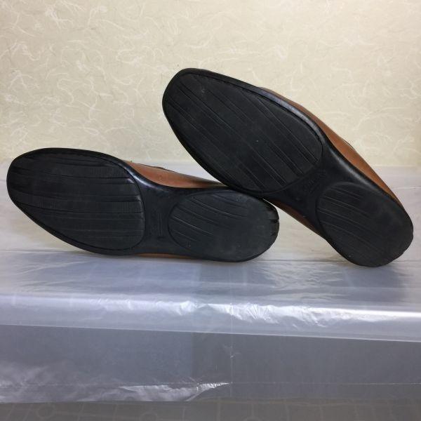 Paraboot Vamp Shoes Size 26.026.5 Brown Leather Slip-On Vintage(USED)