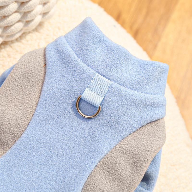 Fleece Lined Thermal Pet Clothing for Dogs and Cats Small Breeds Corgi Autumn Winter Cold Weather Warm Comfortable Active Wear