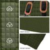 Mens Waffle Knit Hooded Sweatshirt Casual Loose Pullover Long Sleeve