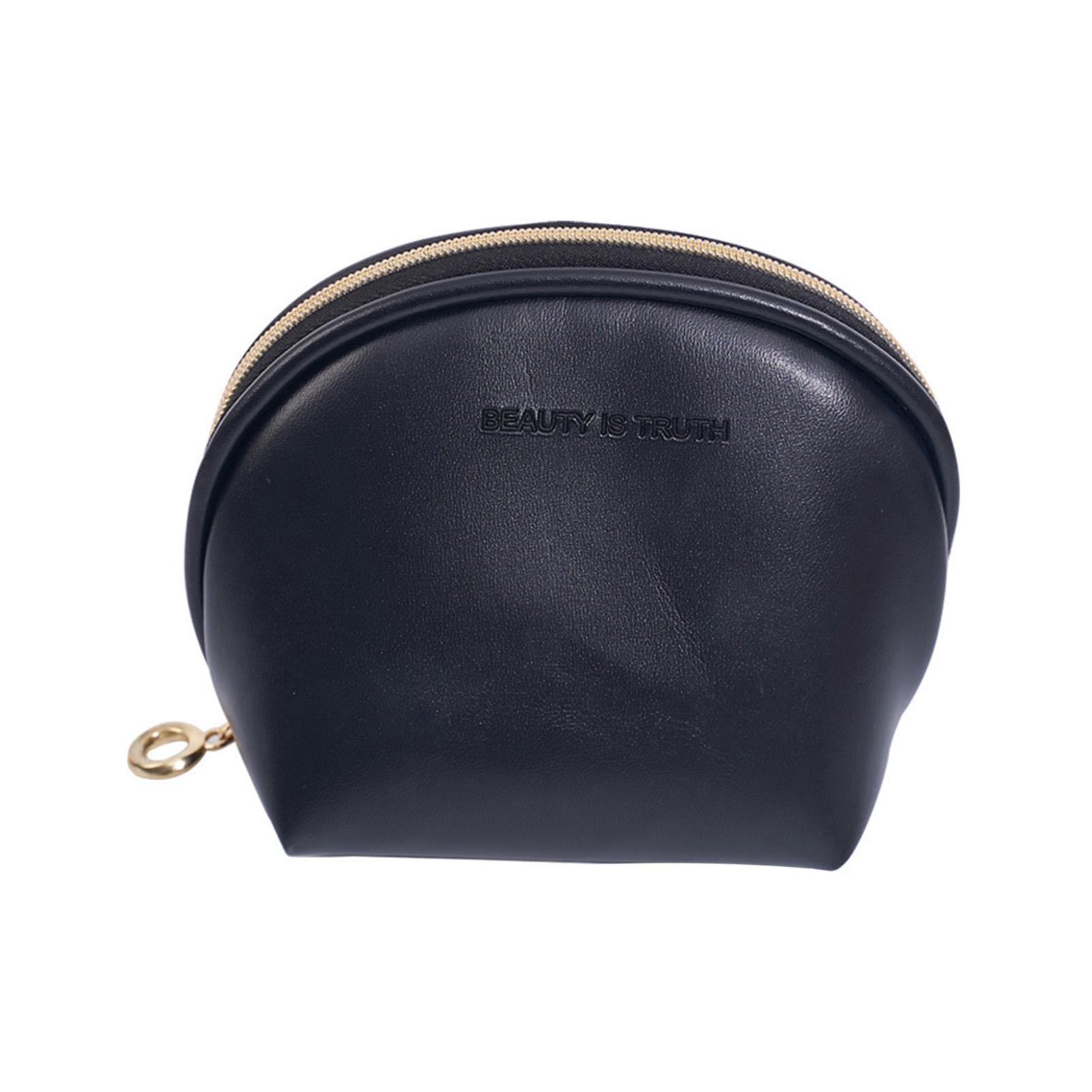 

Lipstick Storage Pouch Wallet Insert Portable Cosmetic Bag Compact Lightweight Travel Essential Durable Polyester PVC Coating чёрный