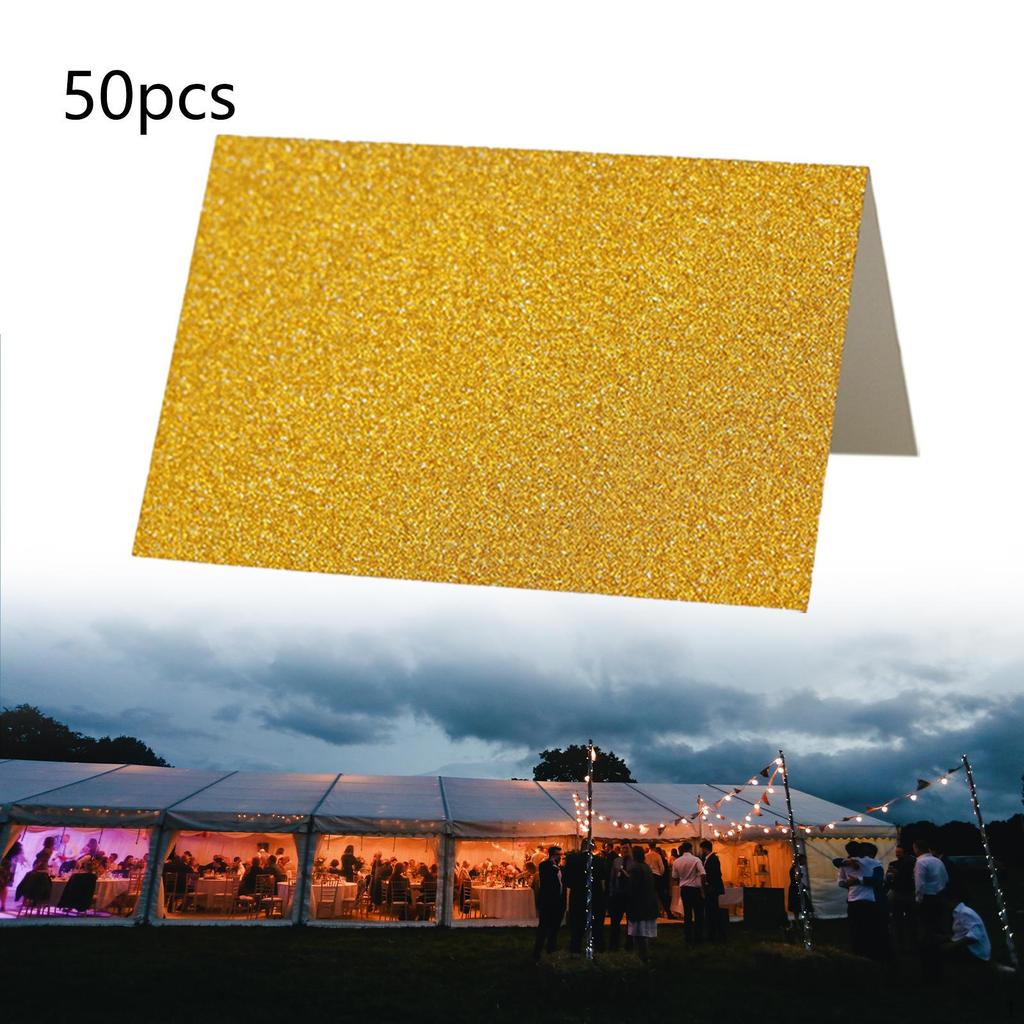 50 Wedding Place Cards Table Number Blank Greeting Elegant Dinner Invitation for Banquet