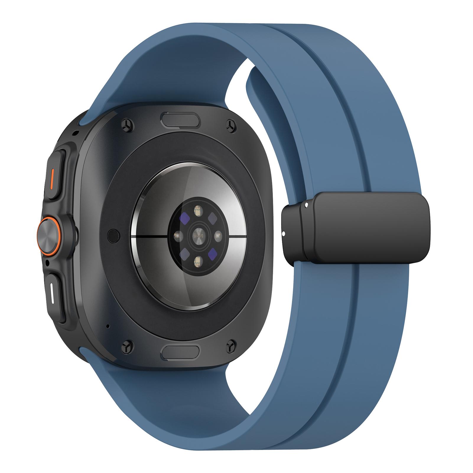 

Magnetic Silicone For Samsung Galaxy watch ultra Strap 47mm Accessories No gaps Bracelet correa galaxy watch 7 ultra band 47 mm Galaxy 7 Ultra 47mm