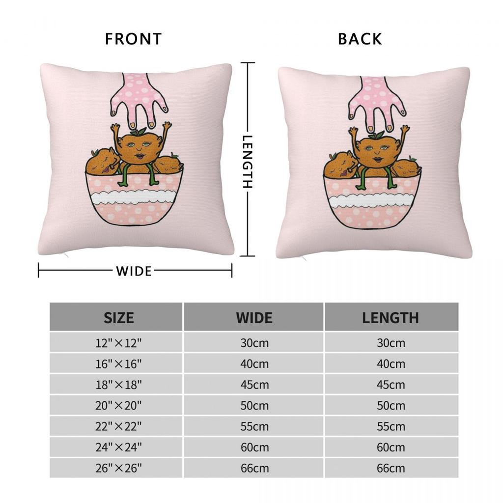 Qsmp Uppies 2 Square Pillowcase Polyester Linen Velvet Pattern Zip Decorative Home Cushion Cover